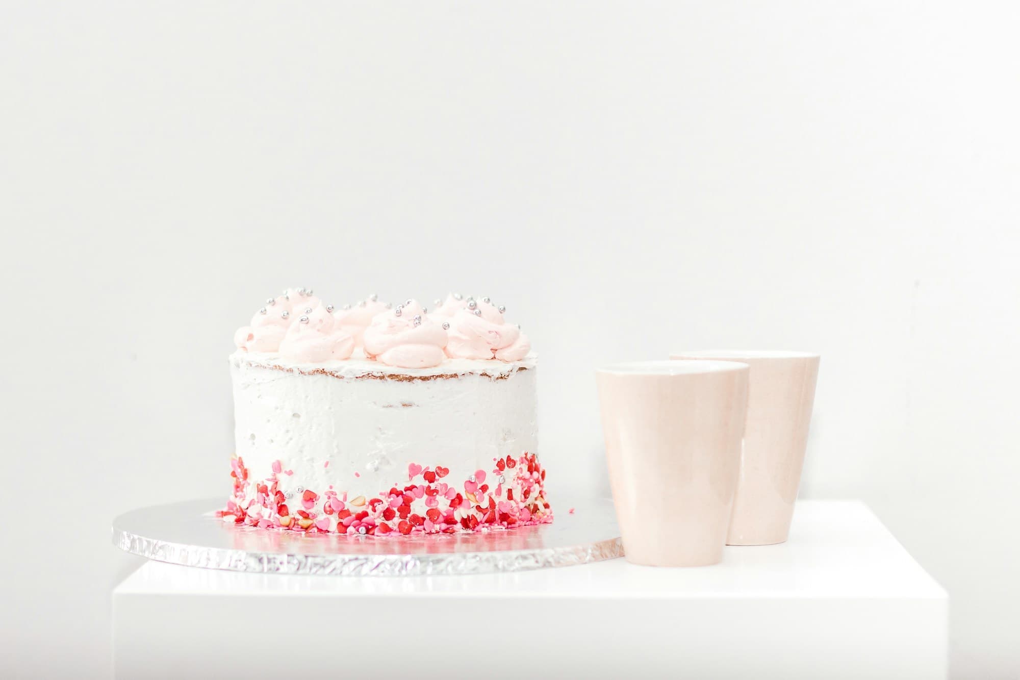 Vanilla with sprinkles