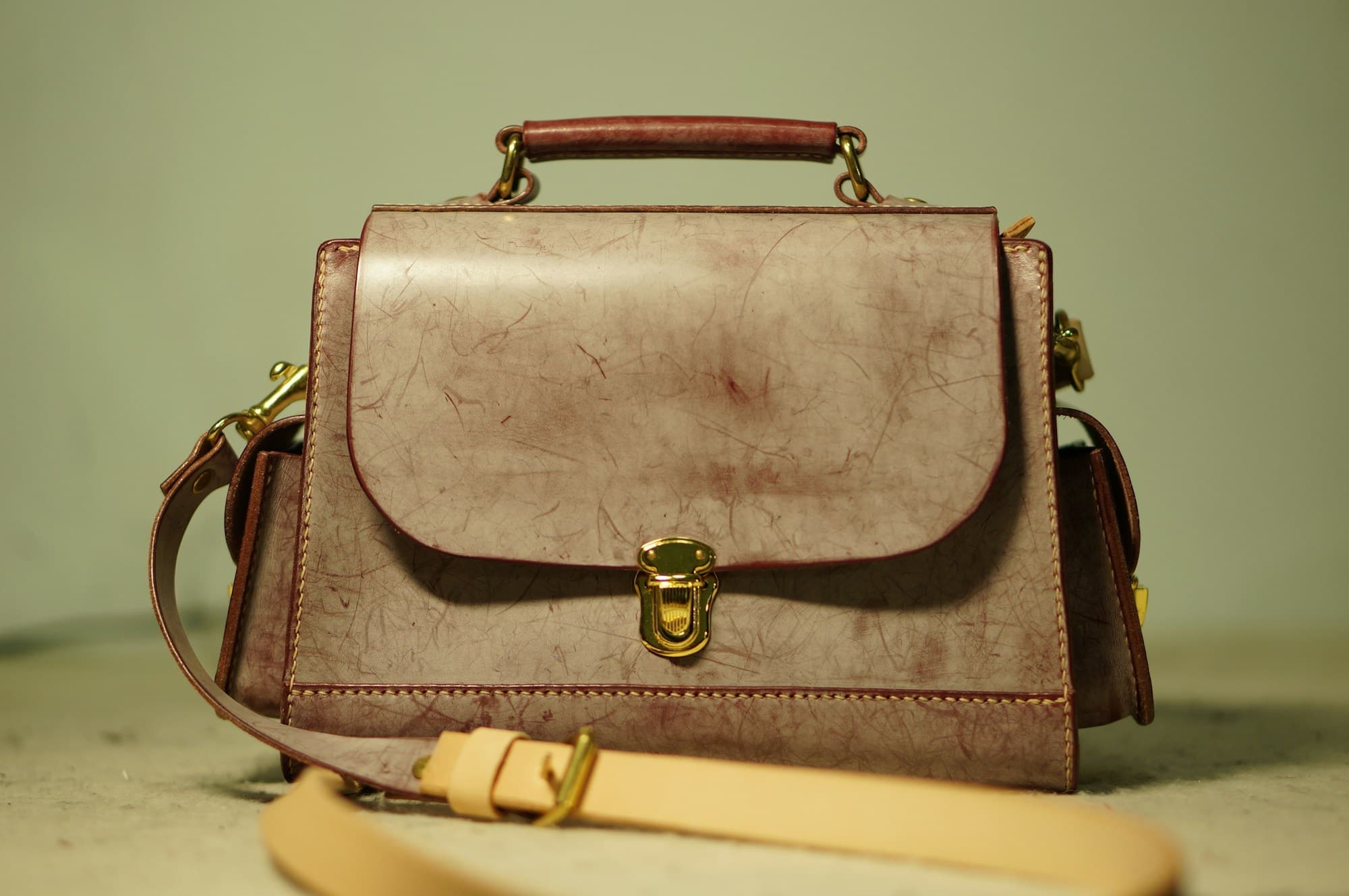 Flap satchel