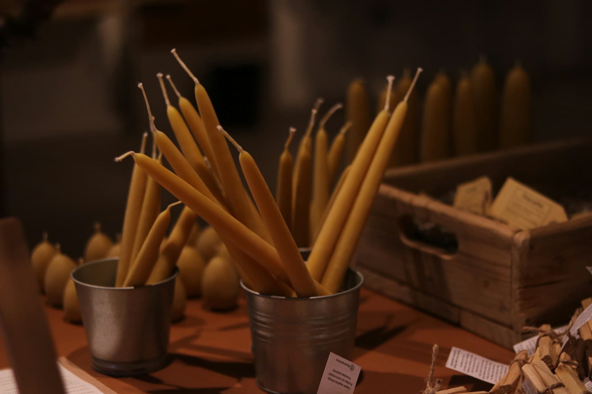 Tapers, box of six