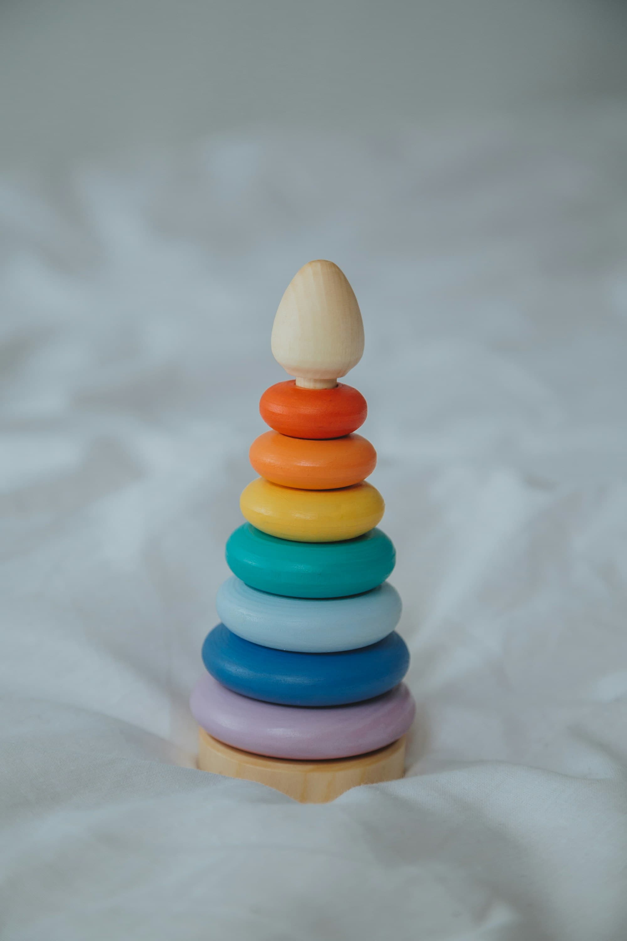 Ring stacker, rainbow