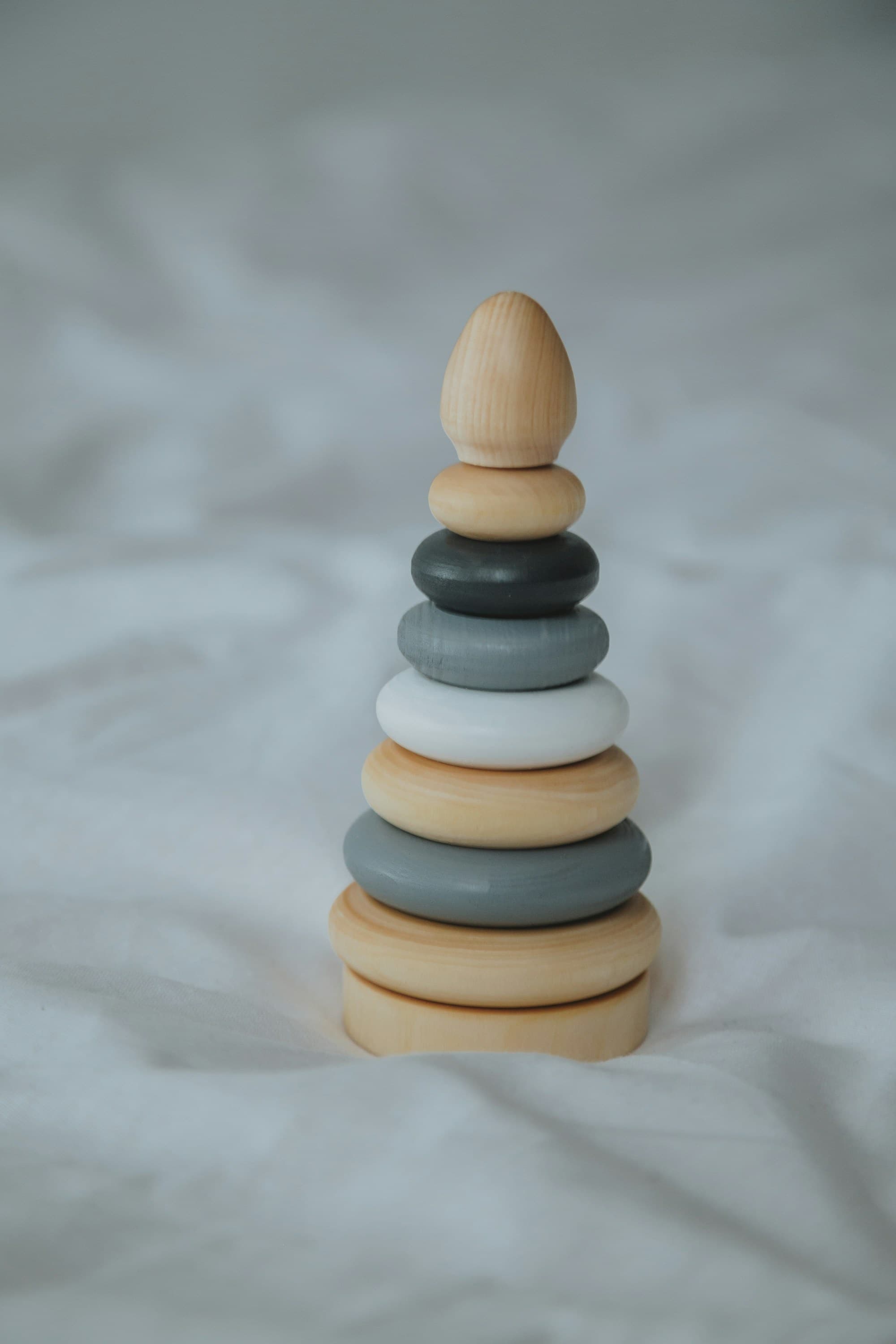 Ring stacker, slate