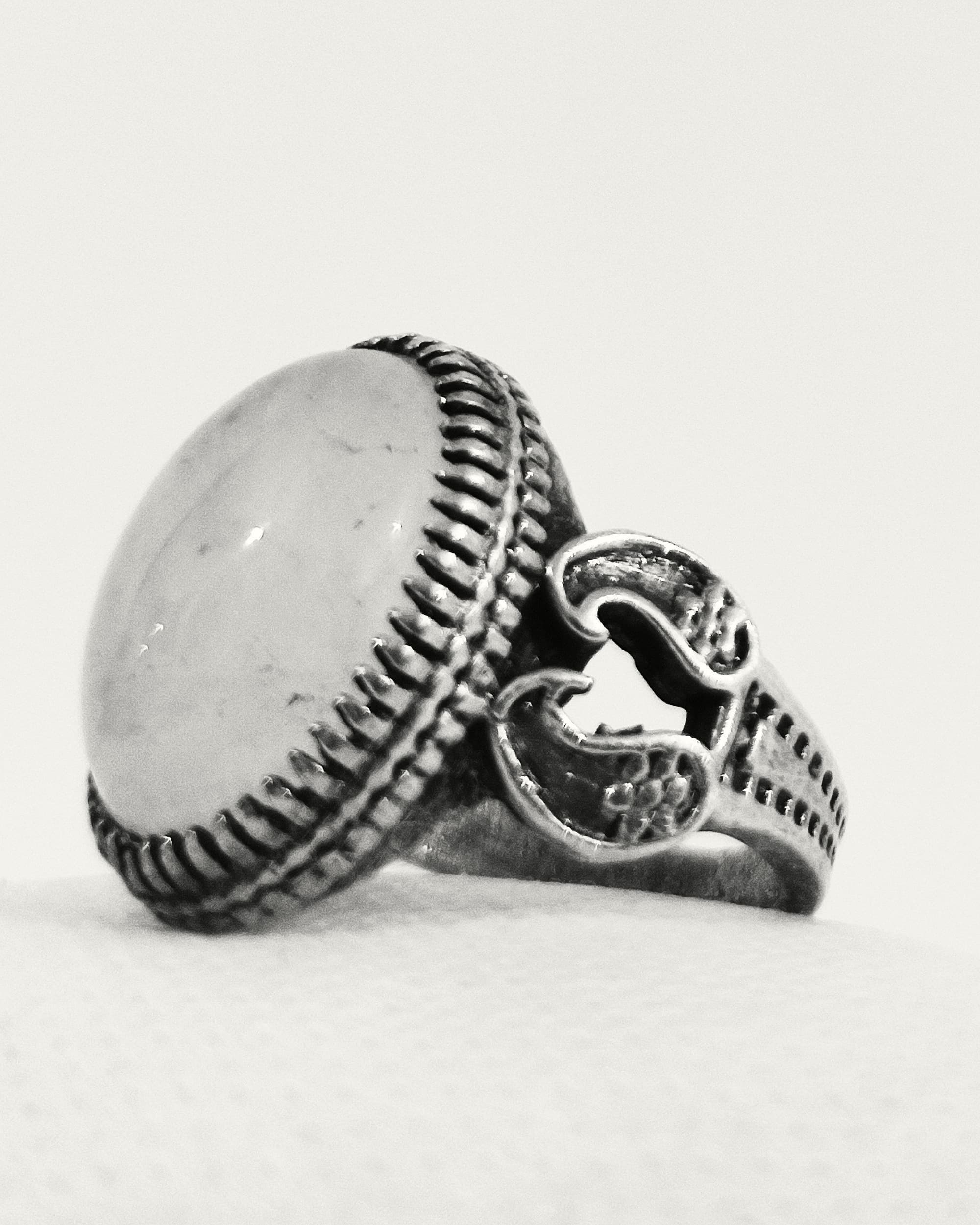 Moonstone ring