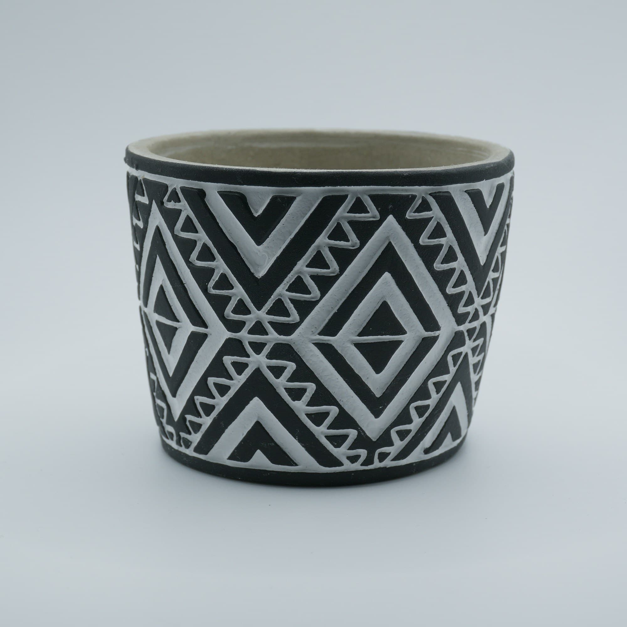Carved planter