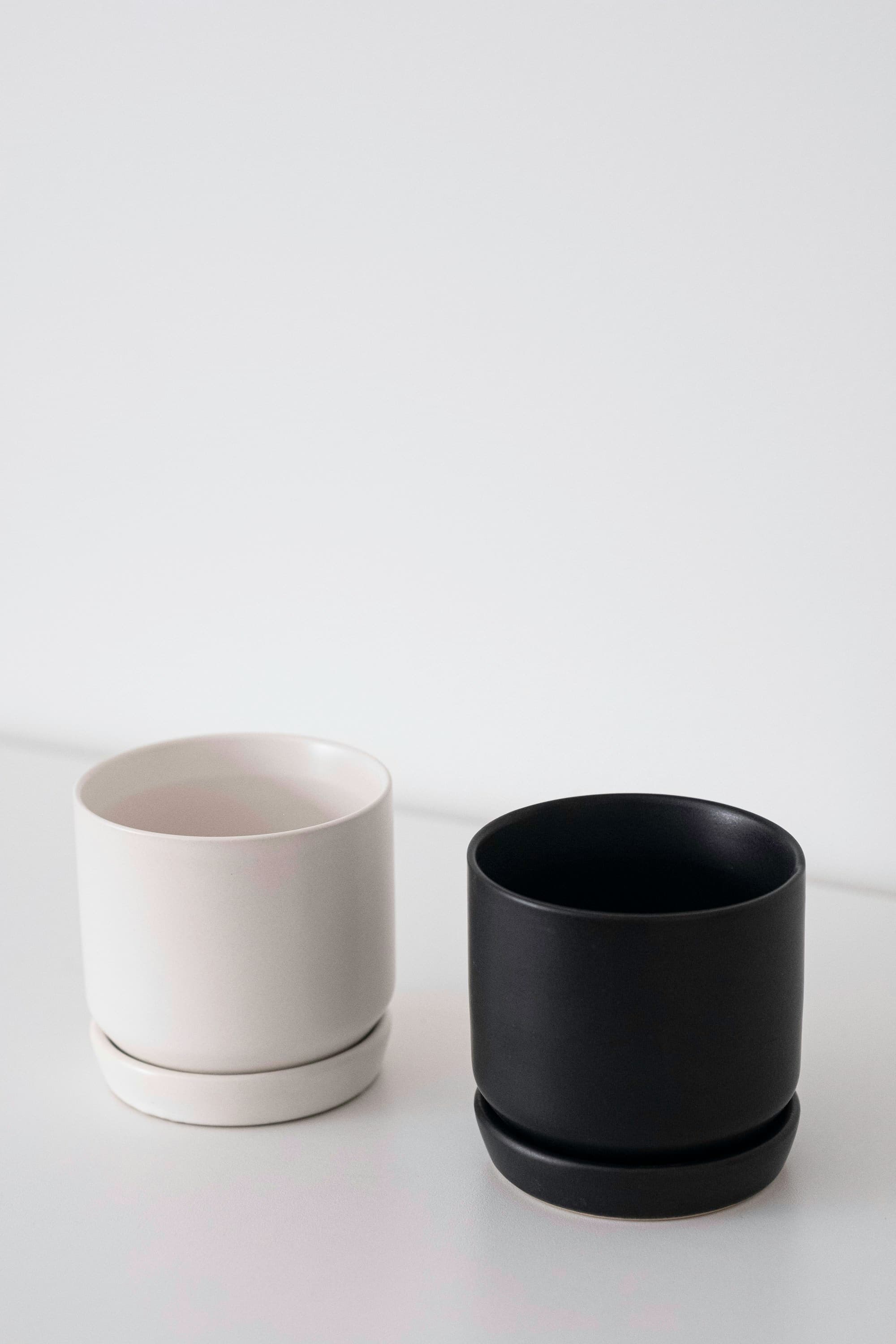 Planter and saucer