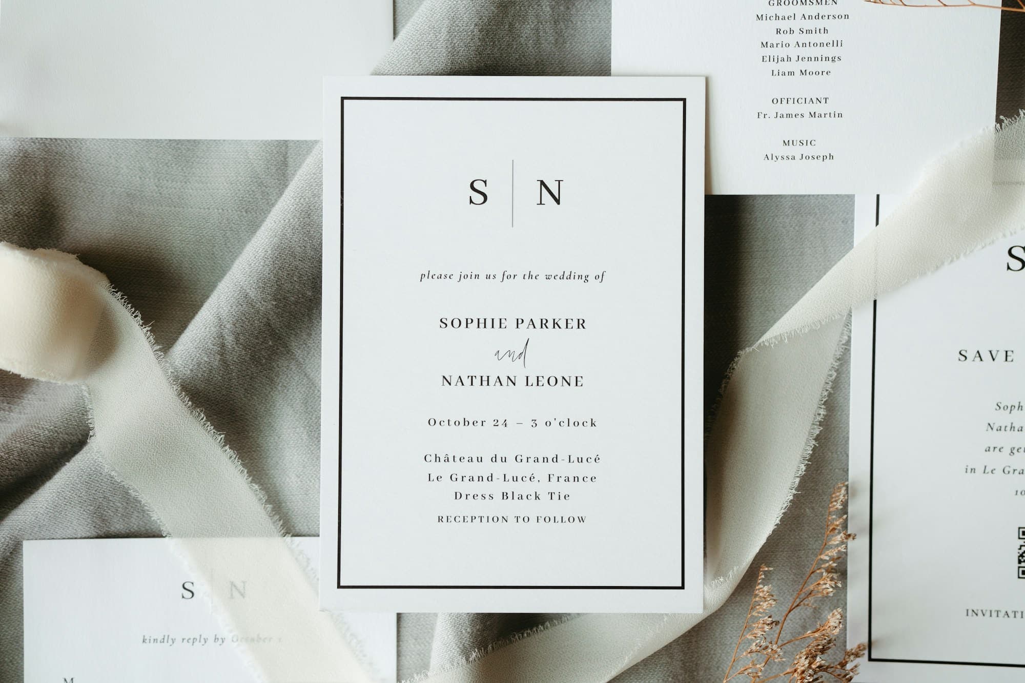 Invitation, Linen