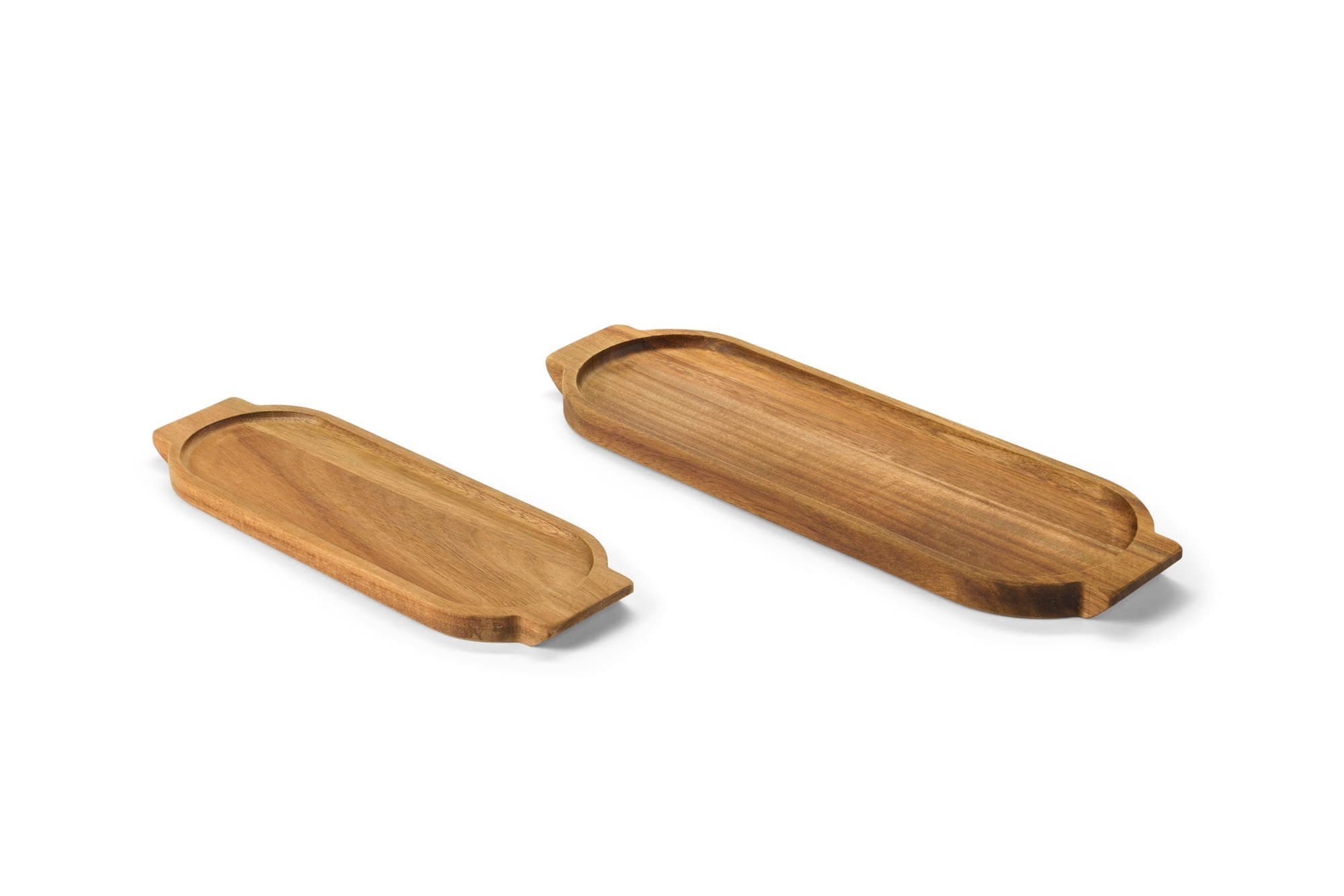 Pair of oval trays